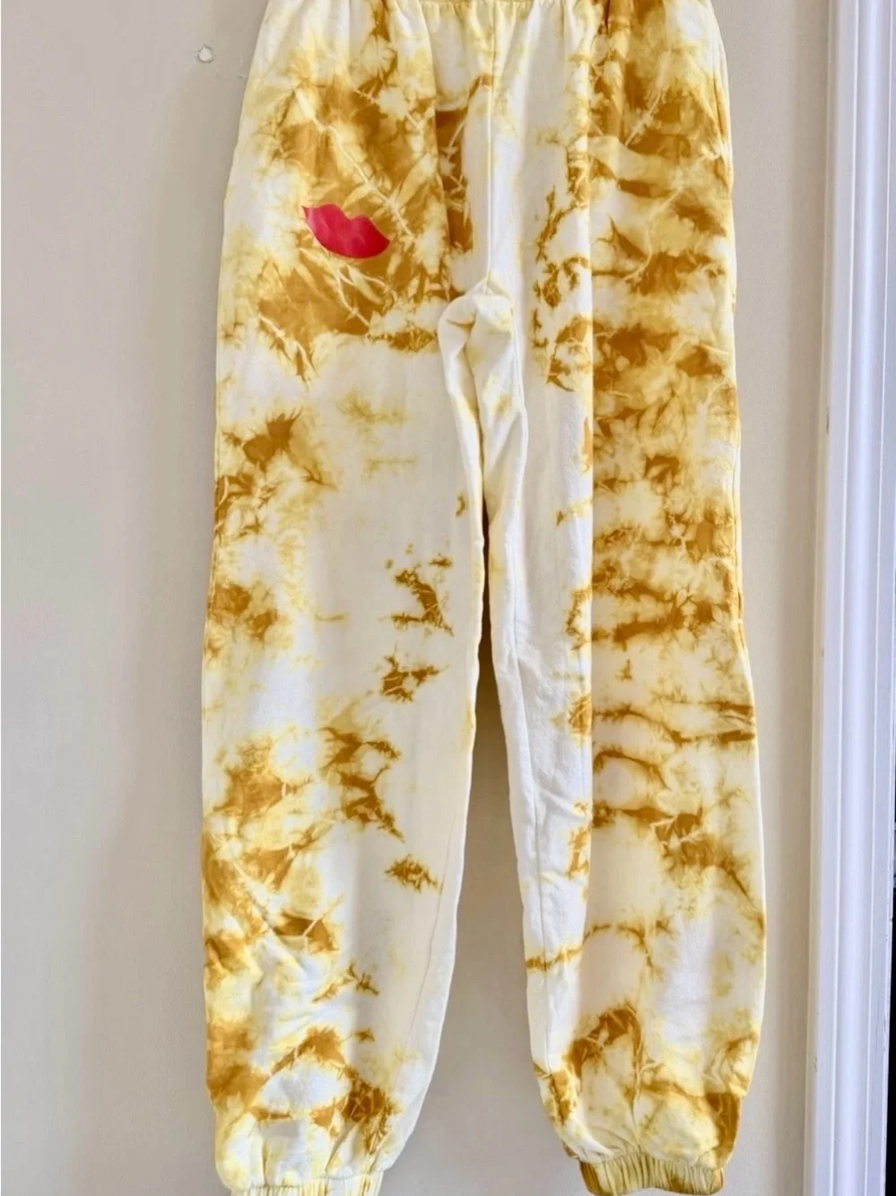 Clare V jogger Sweatpants - Marigold Cloud Tie-Dye / XS Original Price: $165 NWT